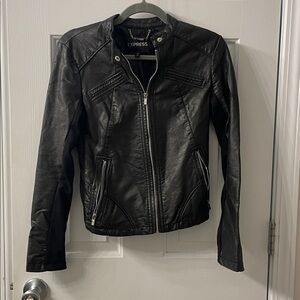 Express Black Moto Jacket